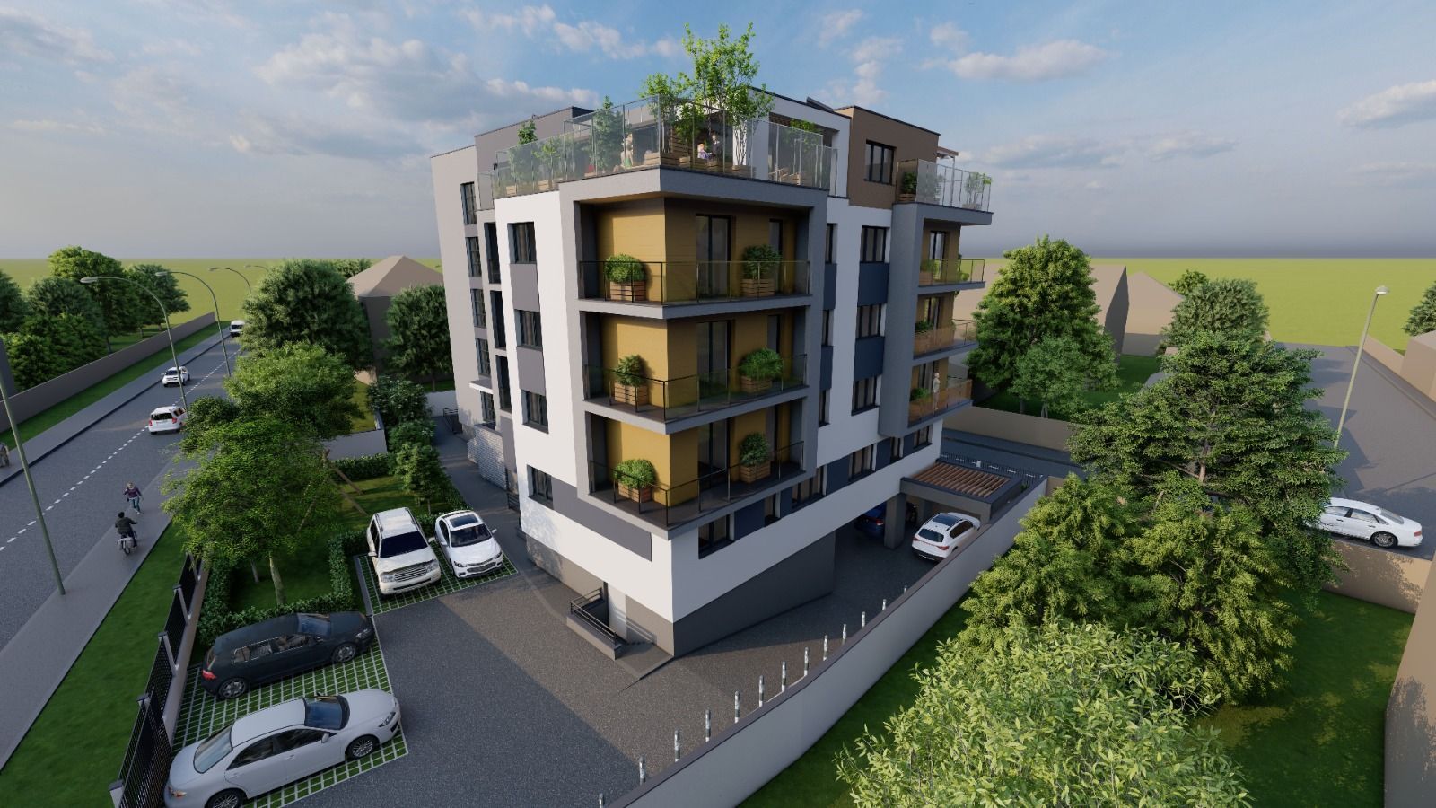 Drumul Taberei - Raul Doamnei, bloc nou,  2 camere,  parter inalt, balcon - Poză 6