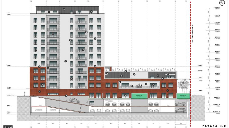 Teren cu Autorizatie de Construire | Calea Plevnei | 68 apartamente - Poză 15