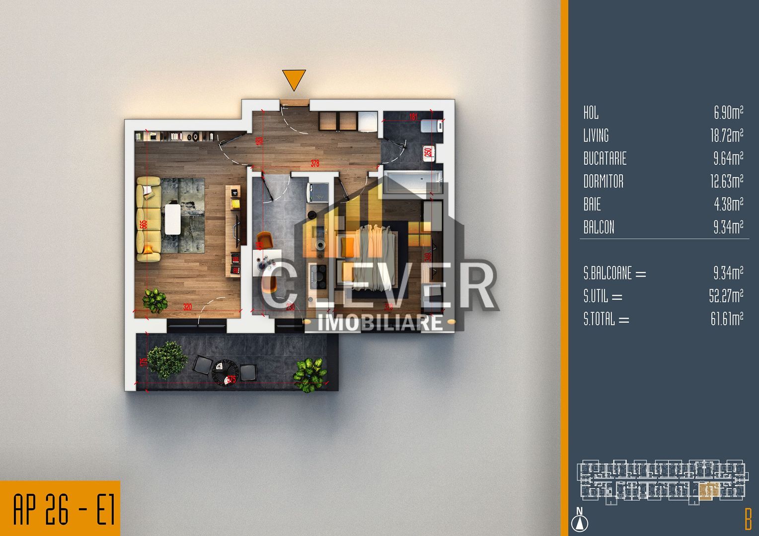 Apartament 2 camere decomandate Theodor Pallady Comision 0 - Poză 2