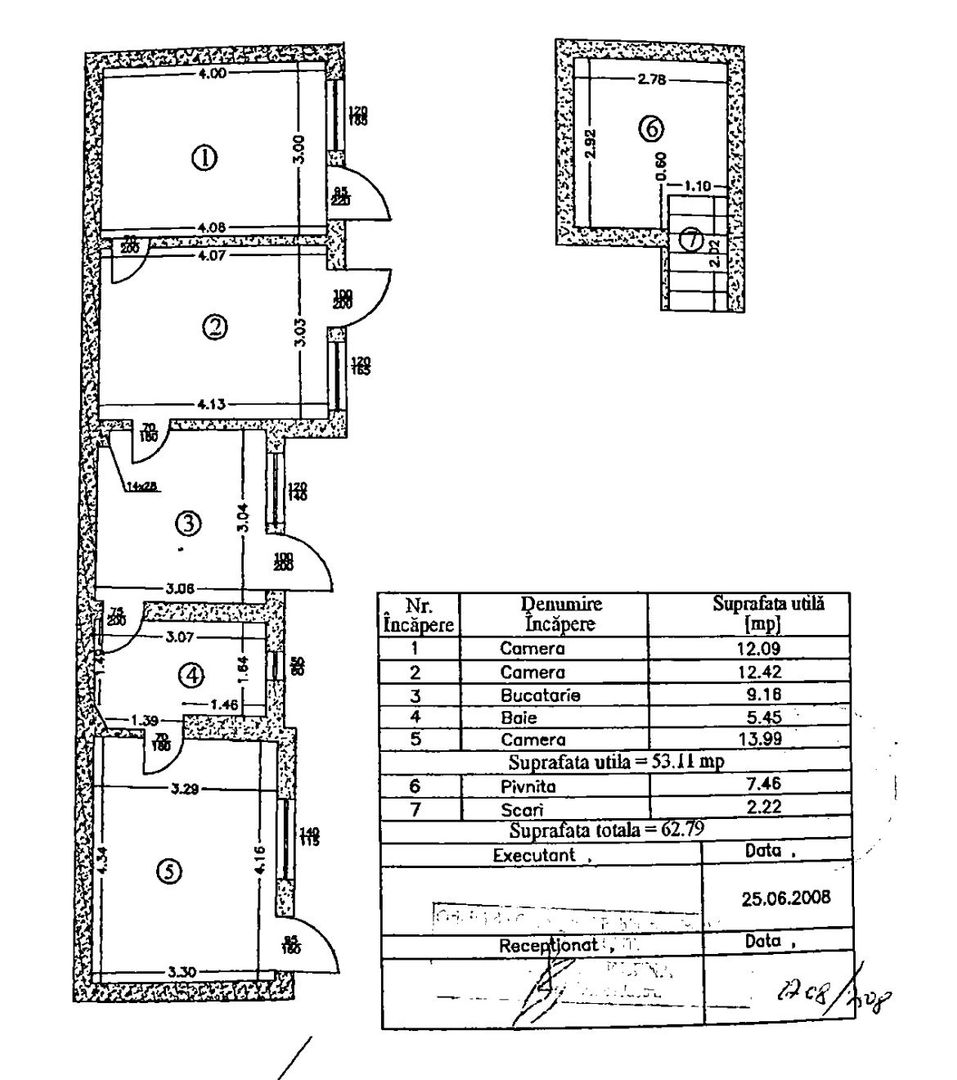 FOISORUL DE FOC | Teren 259mp cu casa veche 9 min metrou Iancului - Schiță 14