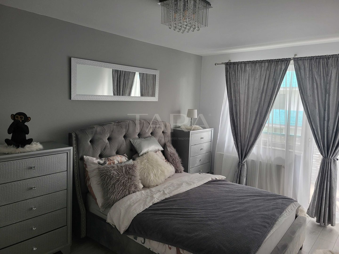 Apartament 2 camere lângă Vivo, complet mobilat și utilat. - Poză 3