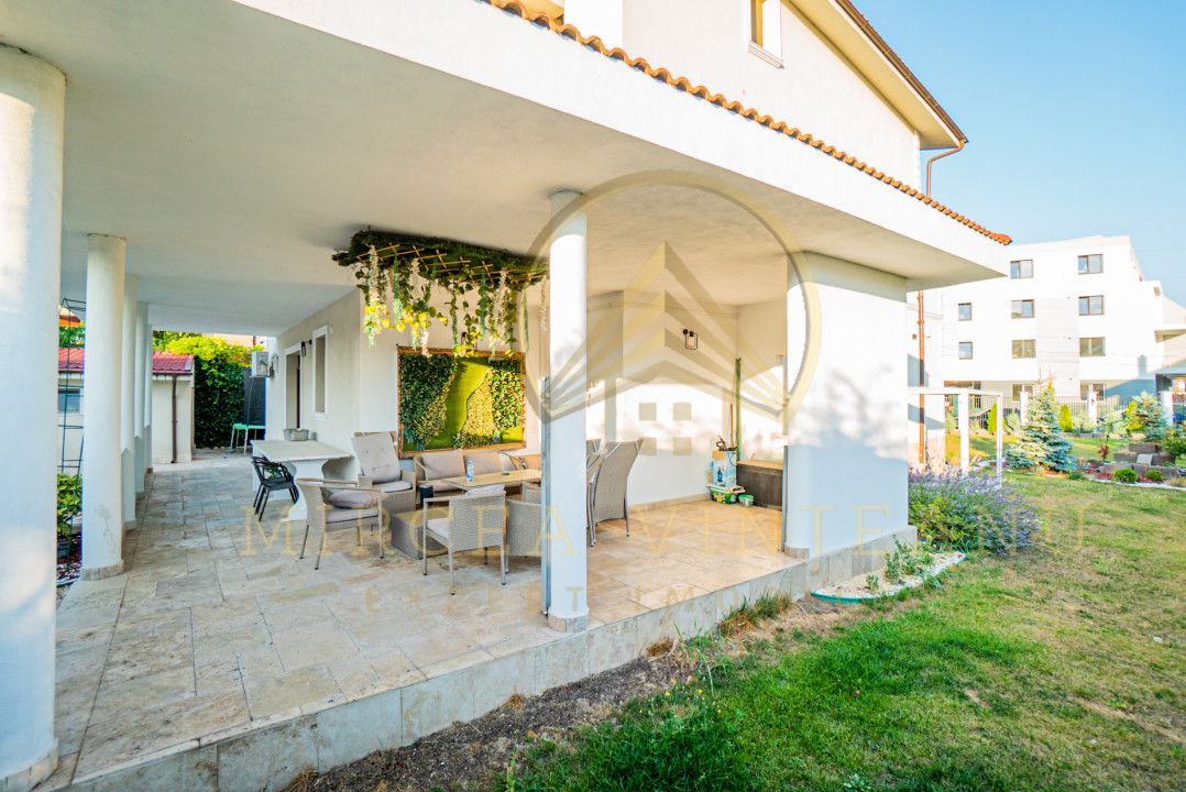Palazu Mare/Elvila - Vila cocheta  P+1E+M cu teren 970 mp,mobilata si utilata - Poză 46