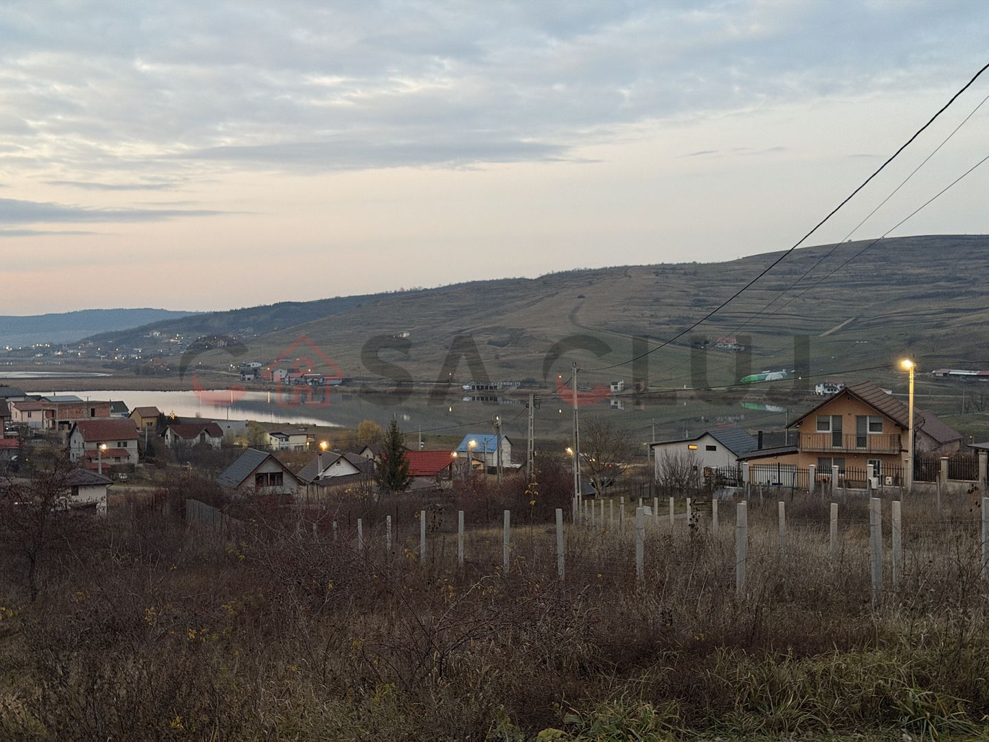 Teren cu autorizatie casa individuala, 600mp teren, Campenesti ! - Poză 1