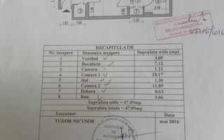 Vanzare Apartament 2 camere | Pajura – Sector 1 | Locuință, birou sau cabinet ✨ - Poză 16