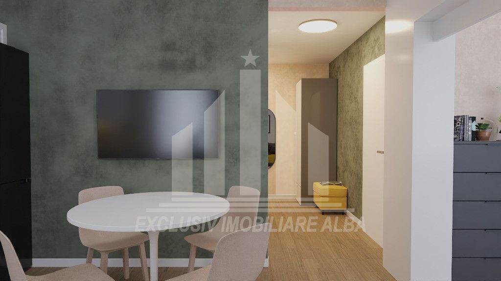 Apartament 2 camere | Open space | 48 mp | Bloc Nou | Alba-Micesti - Poză 3