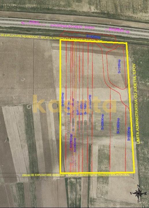 Teren Industrial de Vânzare – Km 21, Autostrada București - Pitești - Poză 2