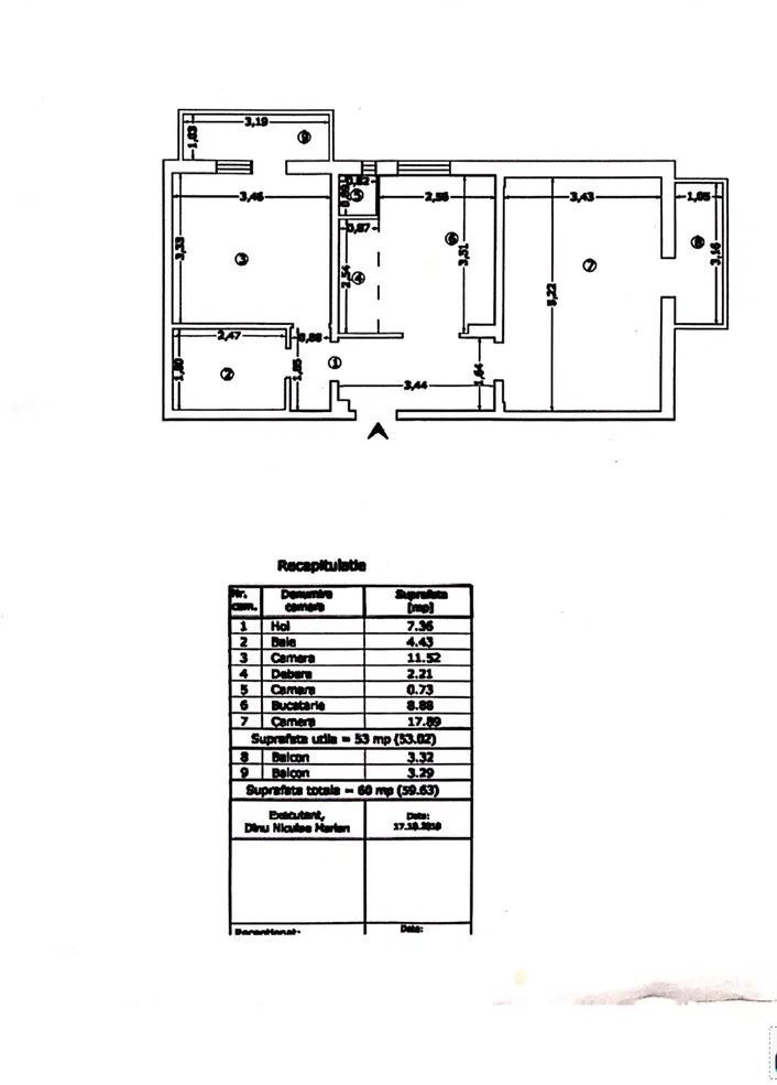 Apartament 2 camere de vanzare Gorjului - Poză 10