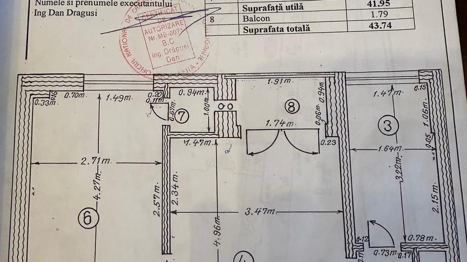 De Vanzare Studio decomandat Mosilor - Sfanta Vineri sector 3 - Poză 16