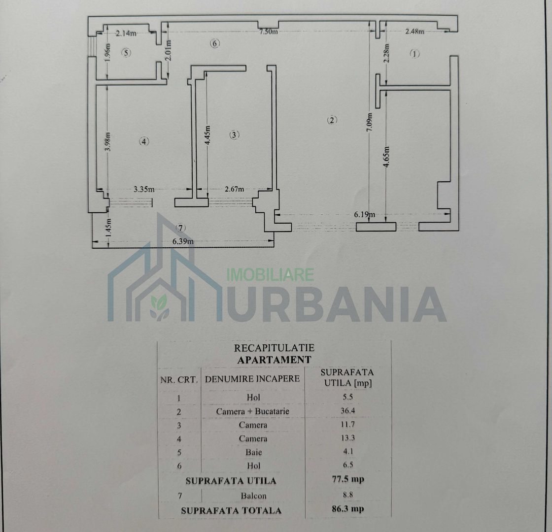 # - Apartament 3 camere, Brown Luxury, Valea Lupului - Poză 8