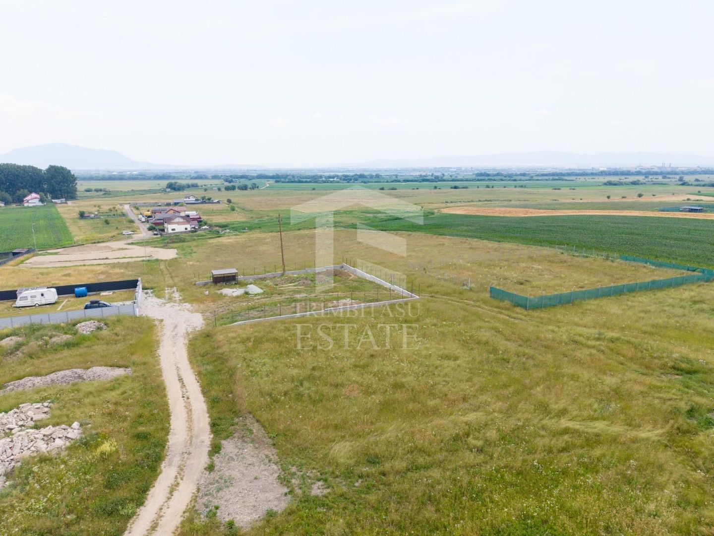 Sanpetru |Teren intravilan 733mp | 3 fronturi stradale - Poză 6