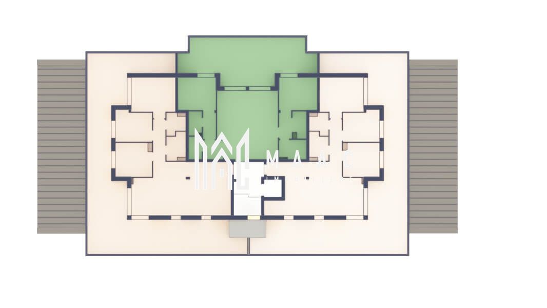 Penthouse 3  camere | Etaj 4 | Balcon 45.6 mp | Turnisor - Poză 6