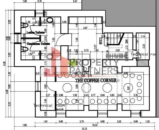Birouri de inchiriat  200 mp în Palatul Ghica. - Schiță 11