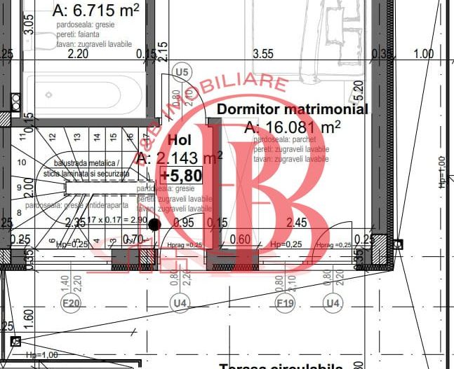 Vila de tip duplex 4 camere  Titan Pallady - Schiță 6