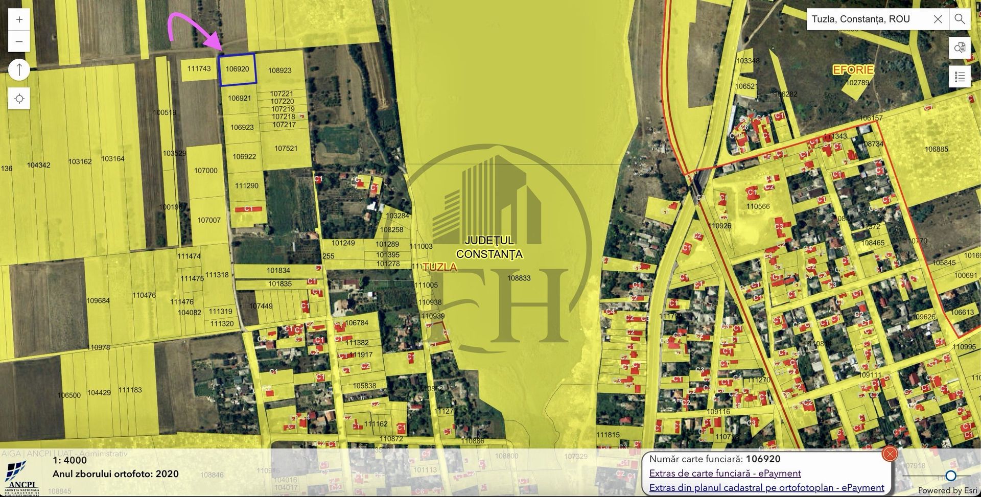 Teren intravilan de vânzare Tuzla, Constanța - Poză 3