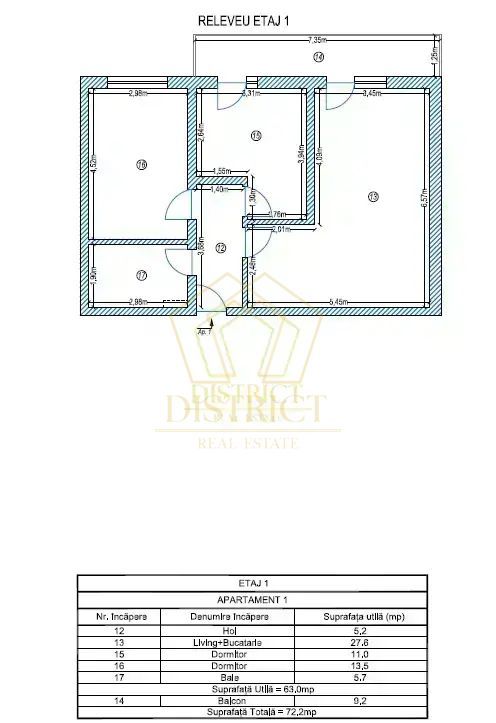 Apartamente superbe cu 3 camere, etaj 1 si 2 | Dumbravita - Poză 9