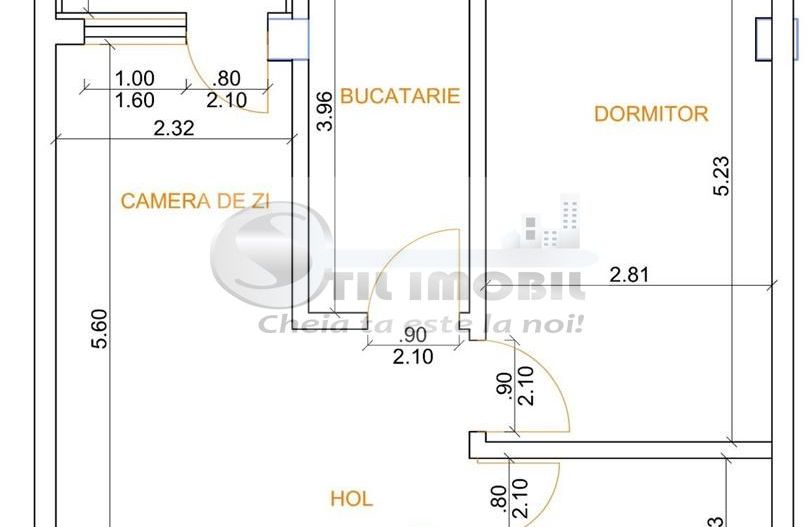 Apartament 2 camere  DECOMANDAT 48mp  BUCIUM in spate la Lidl - Poză 9