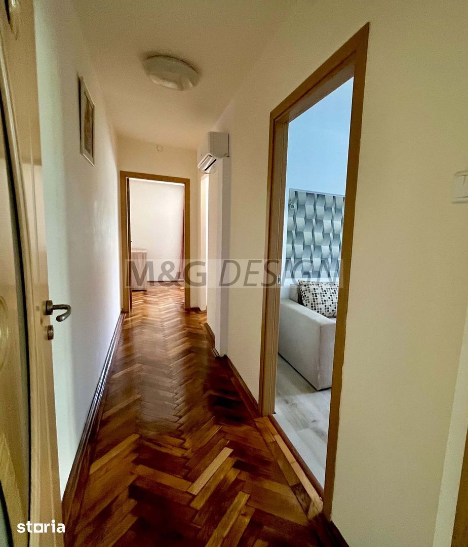 3 camere etaj 2, Gh Lazar amenajat cu centrala - Poză 10