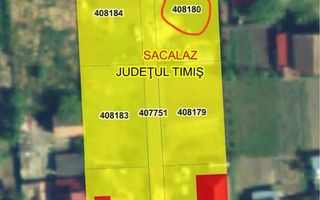 COMISION 0 | Teren intravilan | 505 mp | Zona Sacalaz - Poză 1