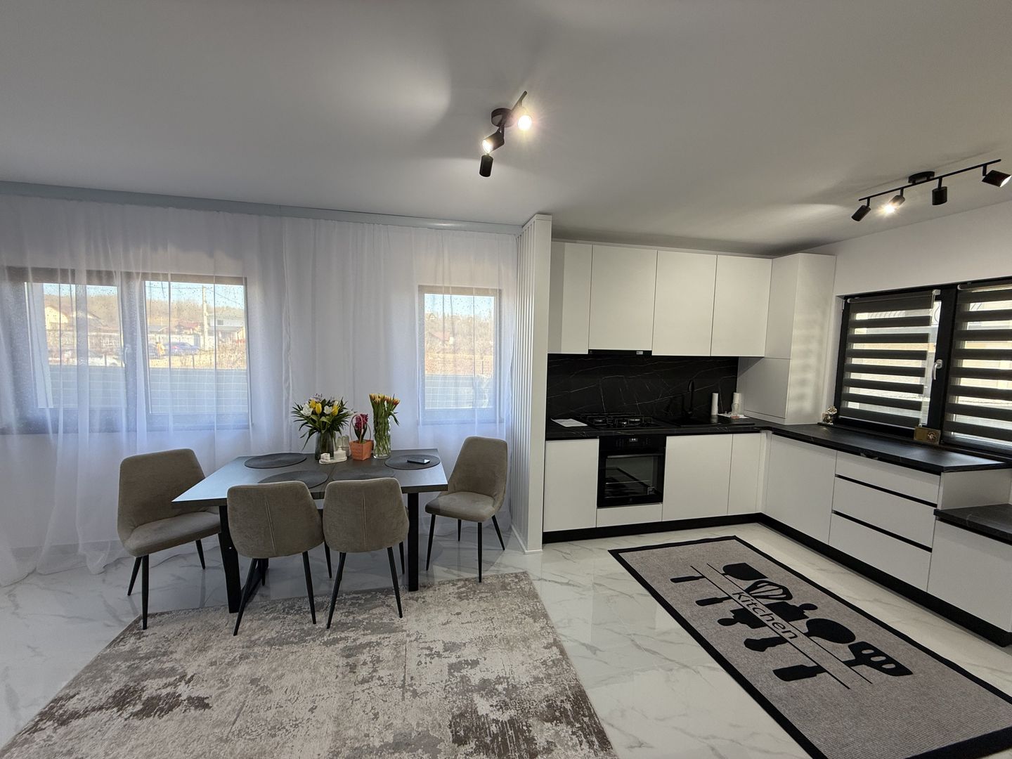 Vilă nouă 155 mp cu terasă acoperită și curte 448 mp Bănești Prahova - Poză 7