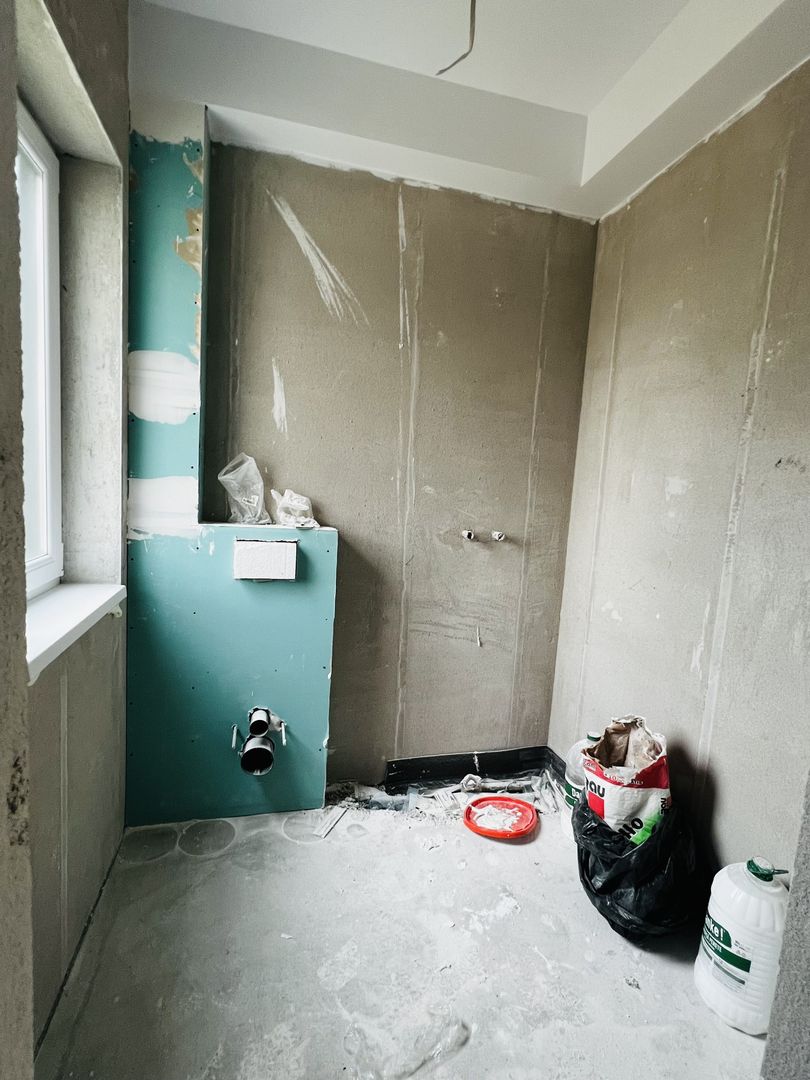 Duplex nou cu 5 camere despartit prin garaj - Dumbravita - Poză 9