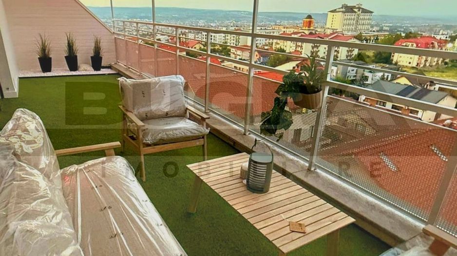 Penthouse superb pe 2 nivele, orientat E-V, cartier Buna ziua - Poză 8
