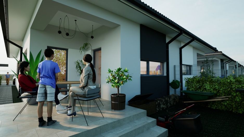 Duplex pe parter de vanzare in Bucovat - Poză 4