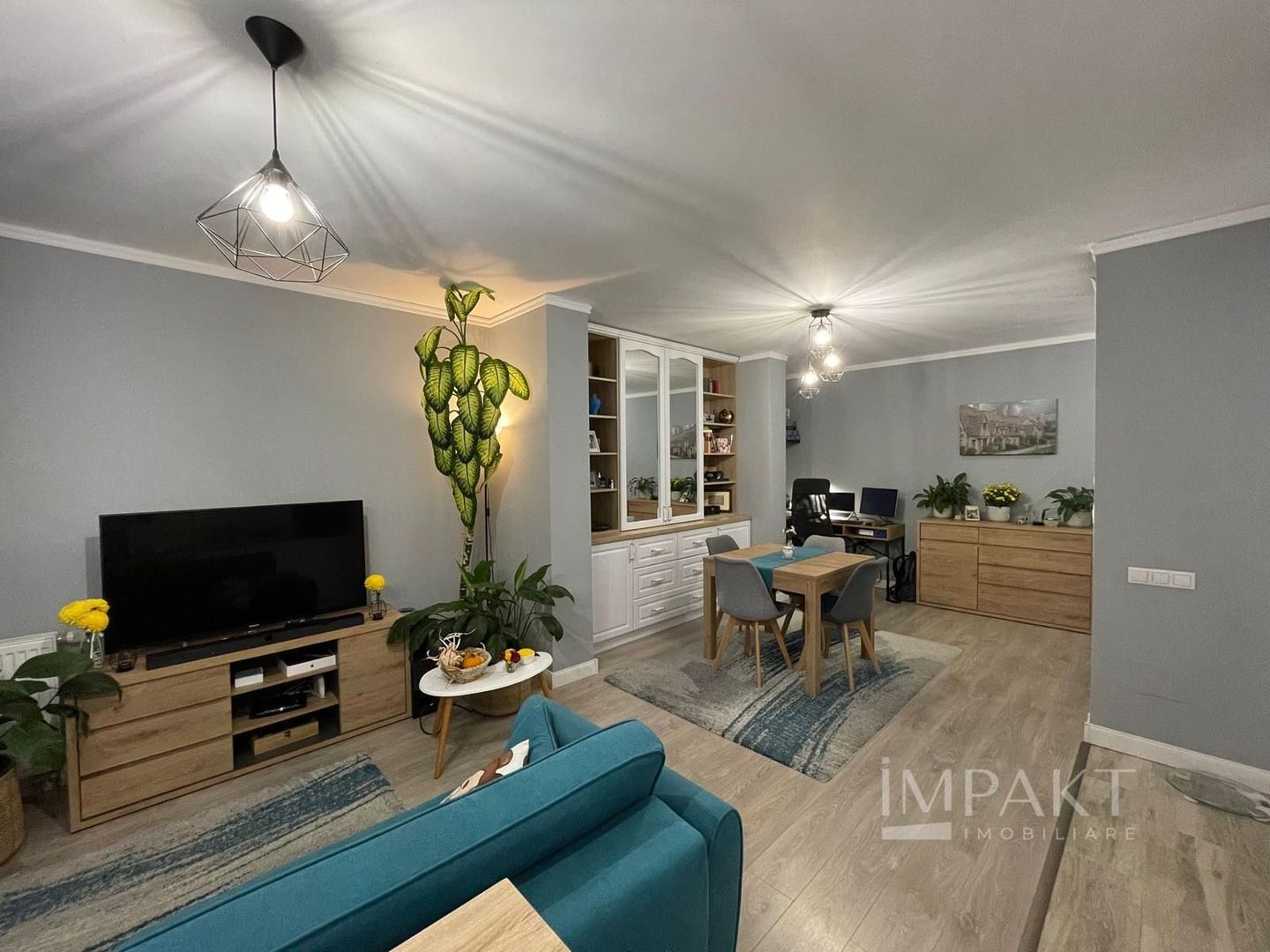 Apartament 2 camere Grand Park Sopor ,  55 m2 cu parcare subterana - Poză 1