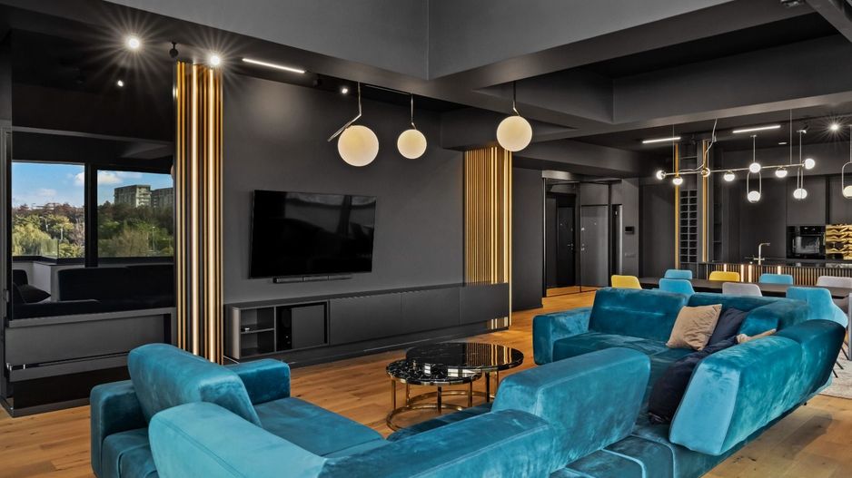 Apartament 3 camere lux | 140 mp | 33 mp terasă | Șos. Petricani - Schiță 3