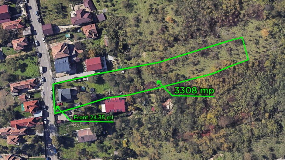 Teren pentru dezvoltare, 3.308 mp, Str. Doinei - Cluj-Napoca - Poză 8