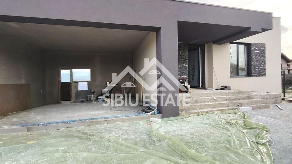 Casa Sibiu, Selimbar teren 790 mp, garaj, terase - Poză 5