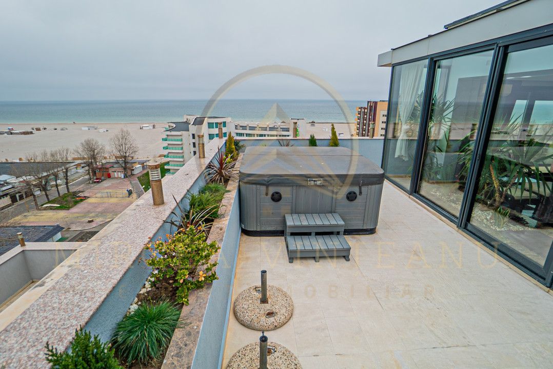 Stațiunea Mamaia - Penthouse de vis cu vedere panoramica la mare si lac - Poză 28