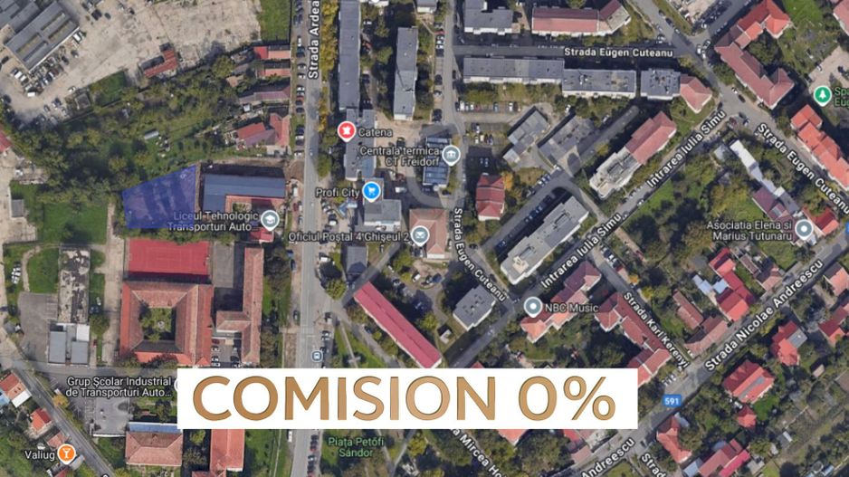 COMISION 0 | Teren intravilan cu autorizație| 1.300 mp |Zona Freidorf - Poză 1