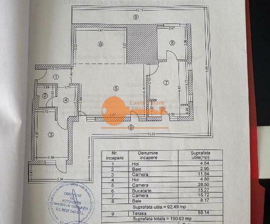 3 Camere Mihai Bravu-Timpuri Noi ( terasa 58 mp) - Poză 15