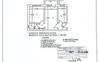 Apartament 2 camere, etaj 4, mobilat și utilat, VASLUI - zona CONFECȚII; - Poză 7