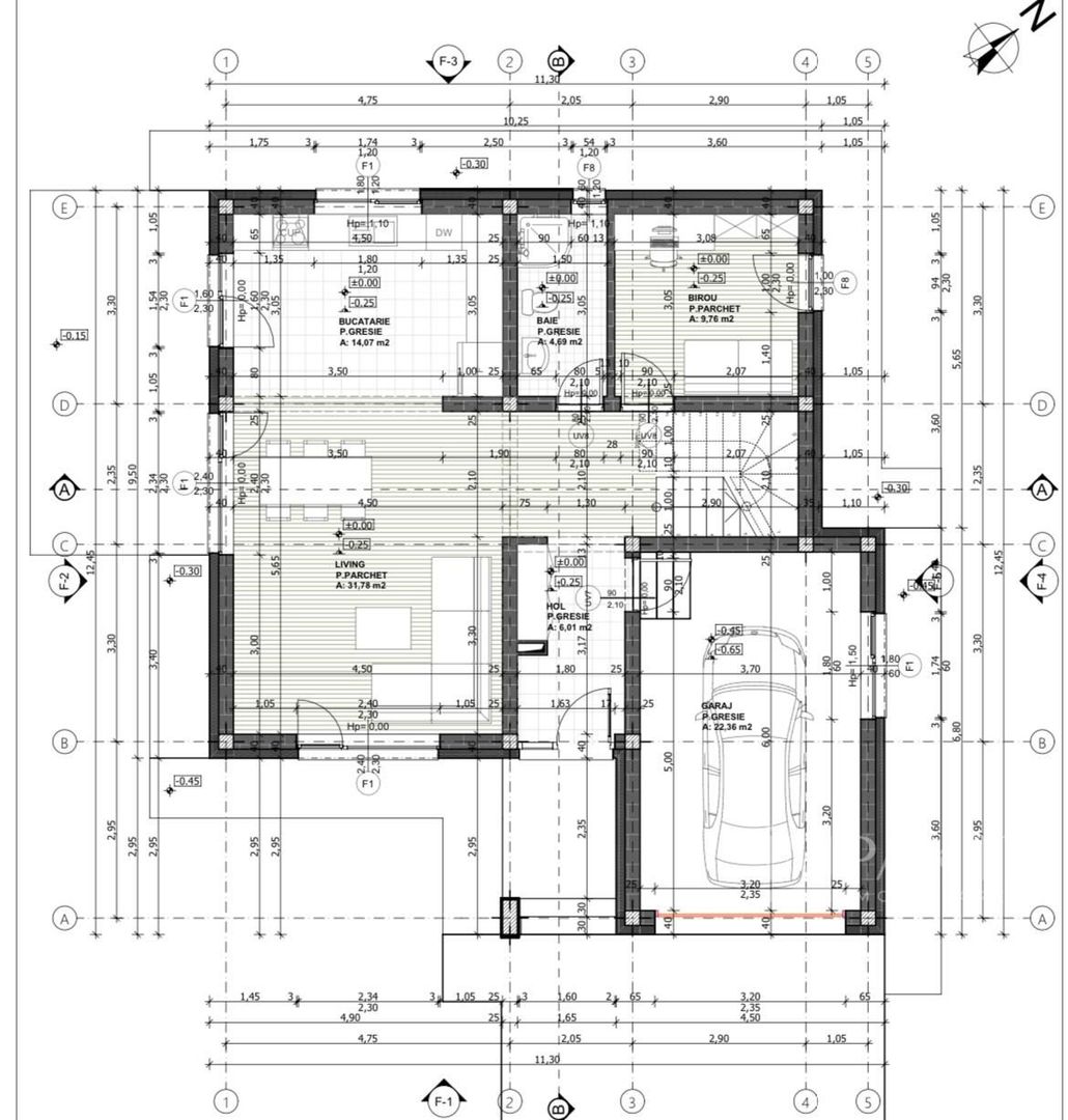 Casa individuala spre vanzare in localitatea Dezmir! - Schiță 14