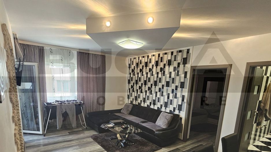 Apartament de 2 camere, modern, 50mp, parcare, zona Penny Apahida - Poză 1