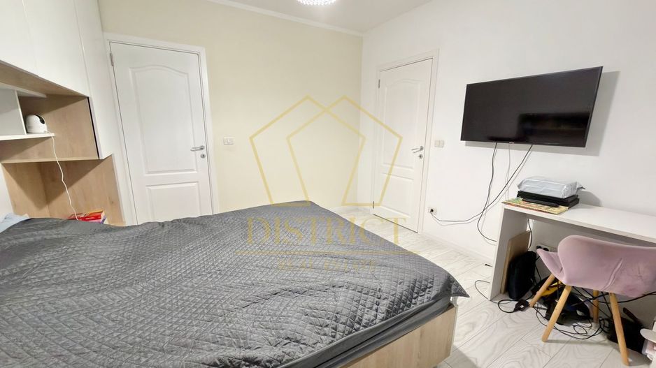 Apartament cu 3 camere, dressing si debara mobilat la etaj intermediar in Giroc. - Poză 9