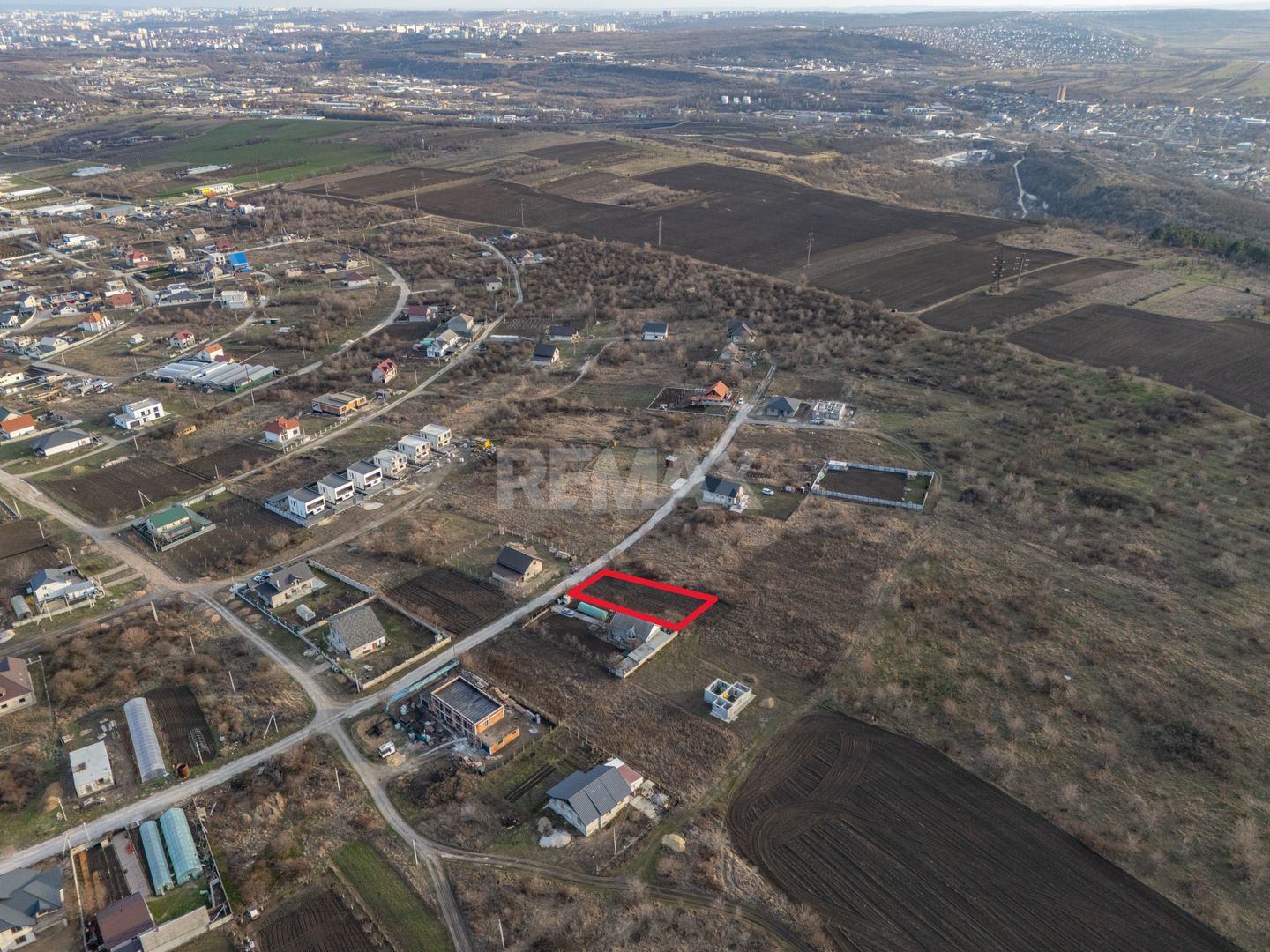 Teren 9,45 ari Ghidighici | 23 m fațadă | pentru construcții | 6 km de Chișinău - Poză 6