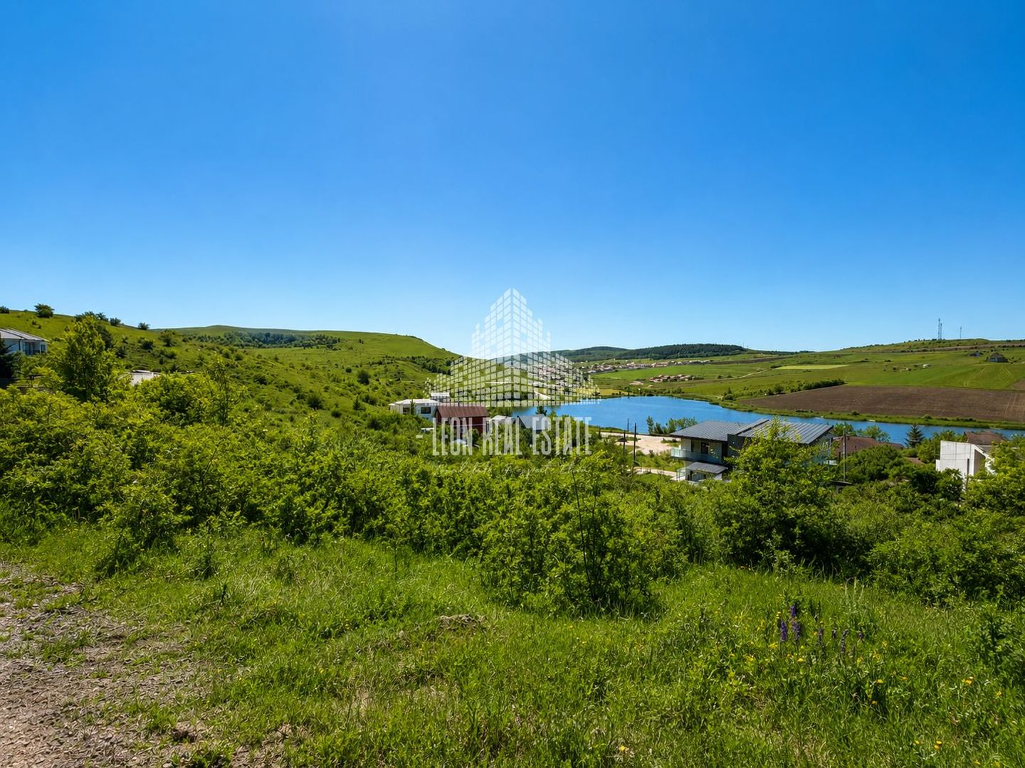 Teren intravilan ~750mp in Chinteni cu panorama spre LAC - 2 parcele disponibile - Poză 3