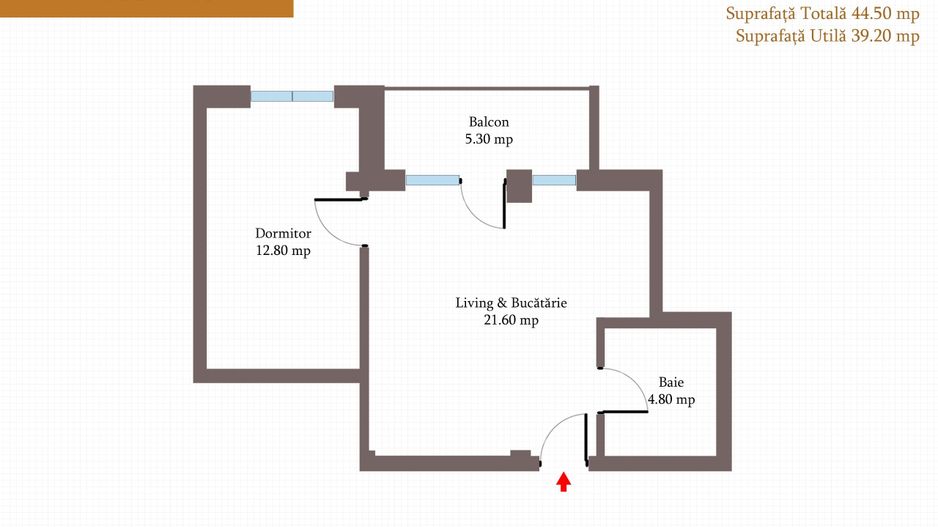 Apartament 2 camere, Militari - Pacii, bloc nou, finisat la cheie, comision 0% - Schiță 15