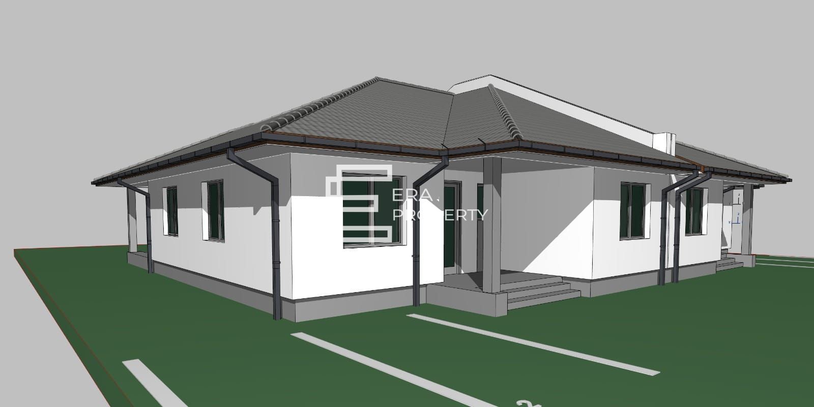 Case pe un singur nivel teren 479 mp cu panouri solare – Cristian/Sibiu - Poză 4