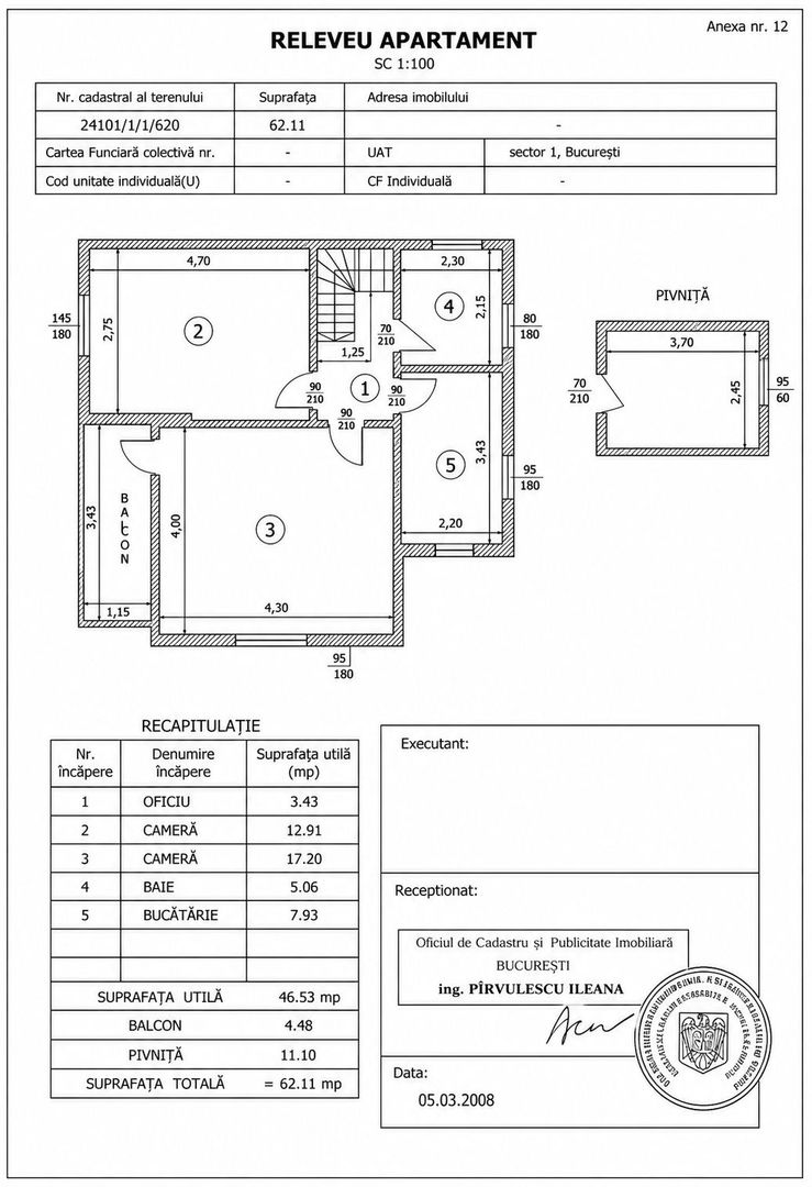 Oprtunitate| Casa 5 Camere de Vanzare | Clucerului- Domenii- - Poză 19