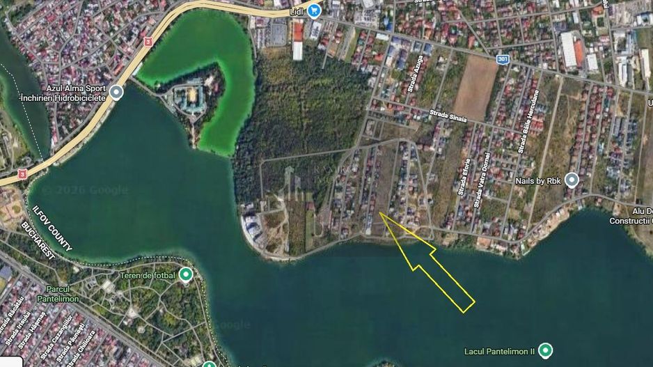 Teren Lacul Pantelimon 784mp deschidere 53m -10minute de cartier Titan - Poză 1