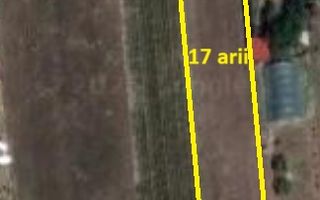 Teren intravilan 17 arii, utilitati la limita proprietatii, de vanzare , Mocira - Poză 5