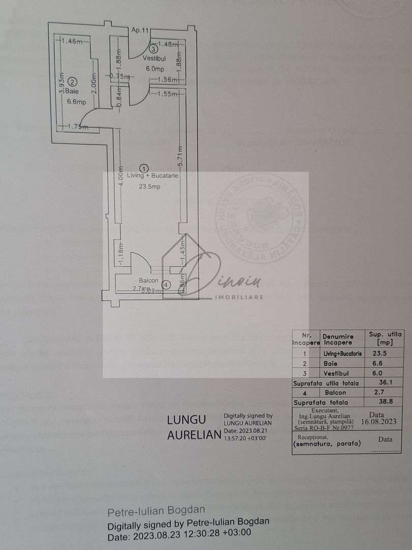 Studio Premium Ivory Pipera I 39mp, BALCON I Mutare imediata I COM 0% - Poză 3