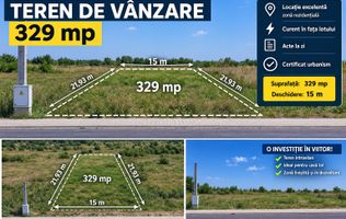 Oportunitate teren ideal pentru constructie lg Mega Parc 5 min STV