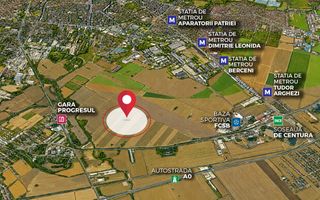 Teren intravilan 15.400 mp | 39 ml deschidere | Sector 4 – Jilava - Poză 3