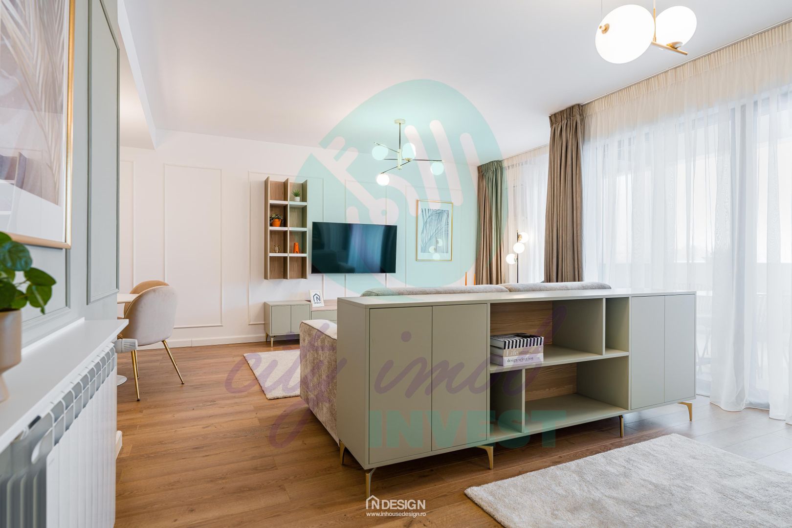 2 camere, suprafata 83 mp, terasa si loc parcare - PRIMA INCHIRIERE - Poză 13