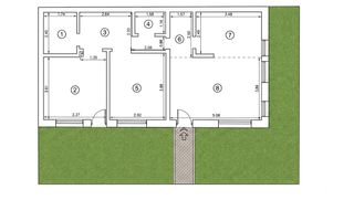 Apartament cu 3 camere si gradina de 120mp - 0% comision - Rediu - Poză 1