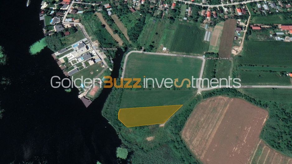 Teren exclusiv 3.800 mp pe malul Lacului Snagov | 38 m deschidere LAC - Poză 5